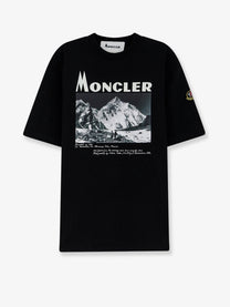 Moncler Men's Cotton Jersey Shirt Black