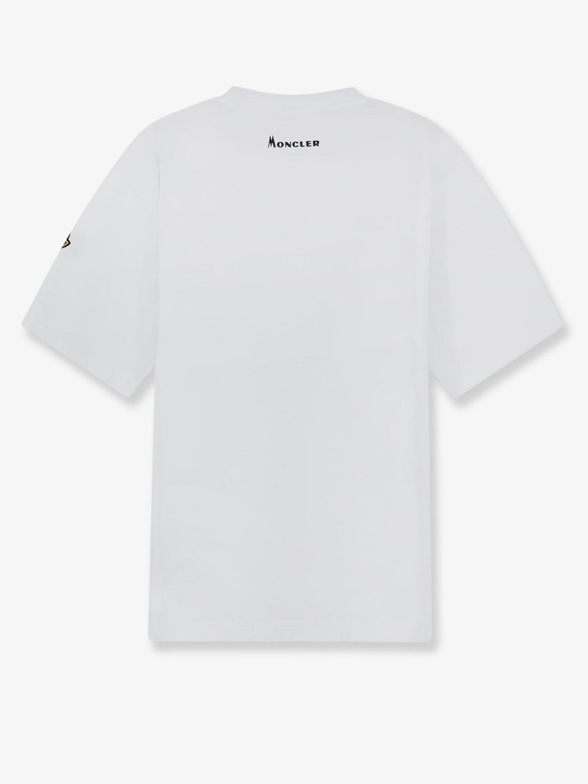 Moncler Men's Cotton Jersey Shirt White, view 2