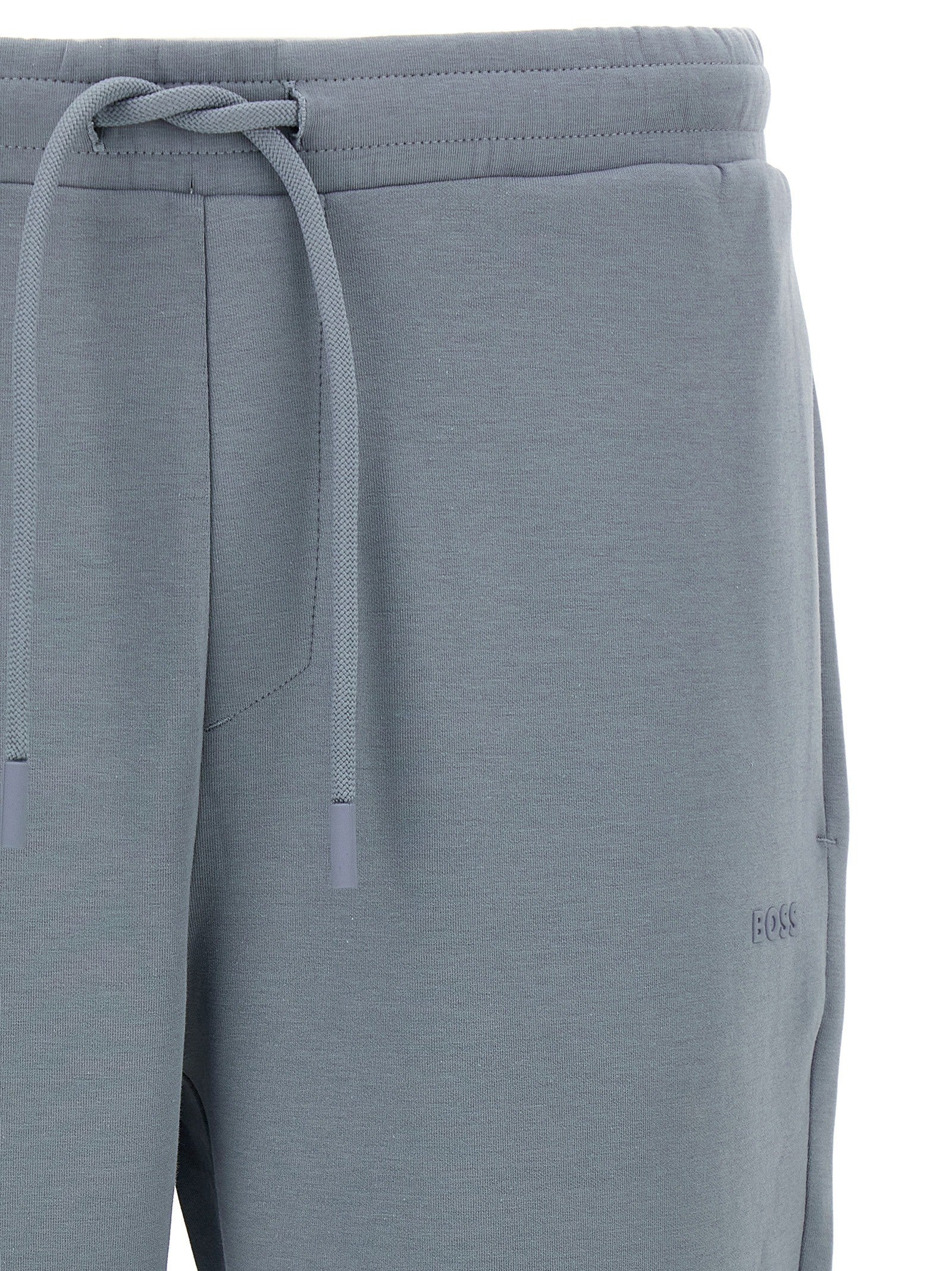 HUGO BOSS Cotton Joggers Grey