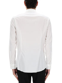 HUGO BOSS Men's Cotton Kenno Shirt White