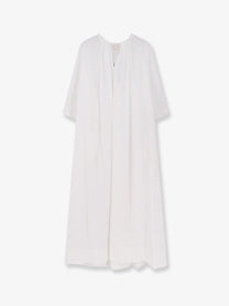 Aspesi Women's Cotton Long Dress White Aspesi