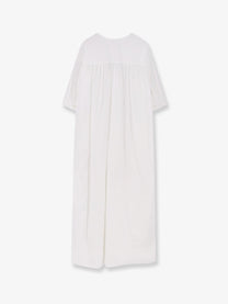 Aspesi Women's Cotton Long Dress White Aspesi
