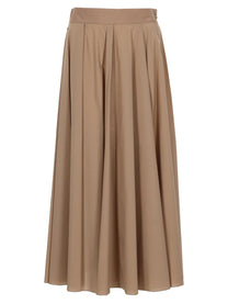 Fay Women's Cotton Midi Skirt Beige