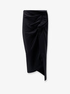 Dries Van Noten Women's Cotton Midi Skirt Black