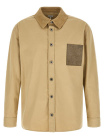 Loewe Cotton Overshirt Beige
