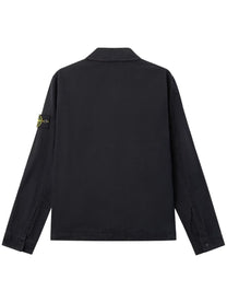 Stone Island Men's Cotton Overshirt Black