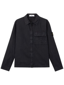 Stone Island Men's Cotton Overshirt Black
