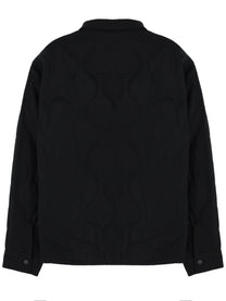 HUGO BOSS Men's Cotton Overshirt Black
