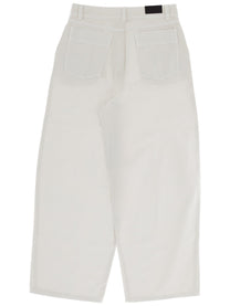 Lemaire Women's Cotton Pants Beige