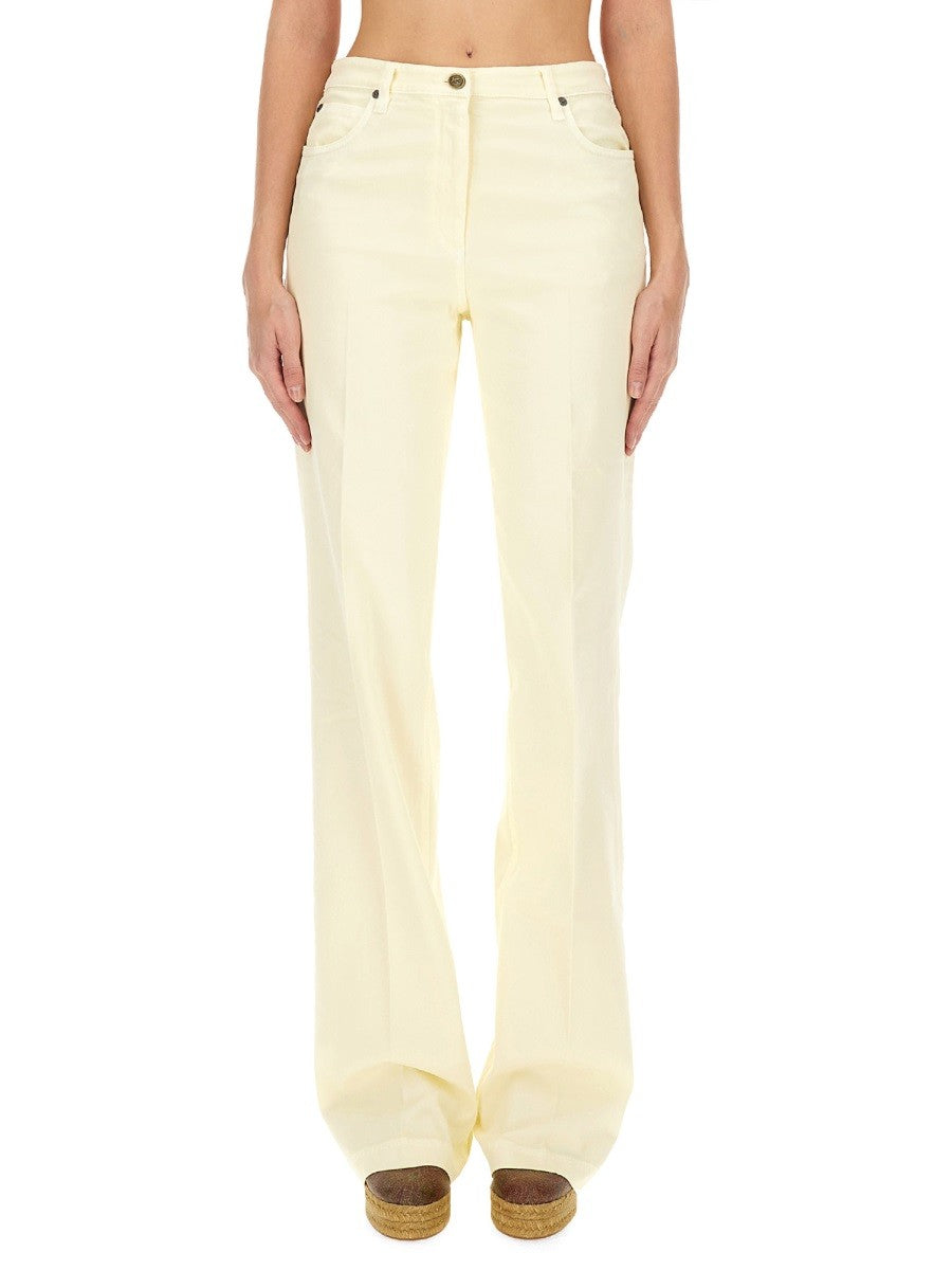 Etro Women's Cotton Pants White