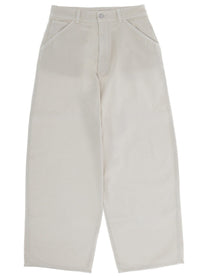 Lemaire Women's Cotton Pants Beige
