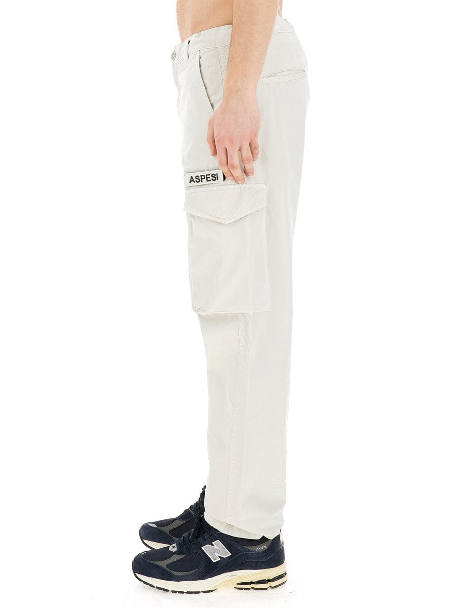 ASPESI Men's Cotton Pants Beige ASPESI