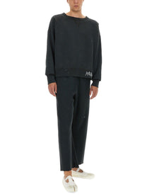 Maison Margiela Unisex Cotton Pants Black