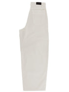 Lemaire Women's Cotton Pants Beige, view 3
