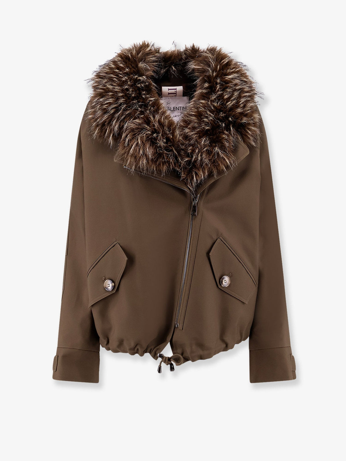 Valentini 1972 Women's Cotton Parka Brown