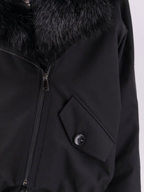 Valentini 1972 Women's Cotton Parka Black
