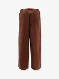 Loewe Men's Cotton Paulas Ibiza Trousers Brown