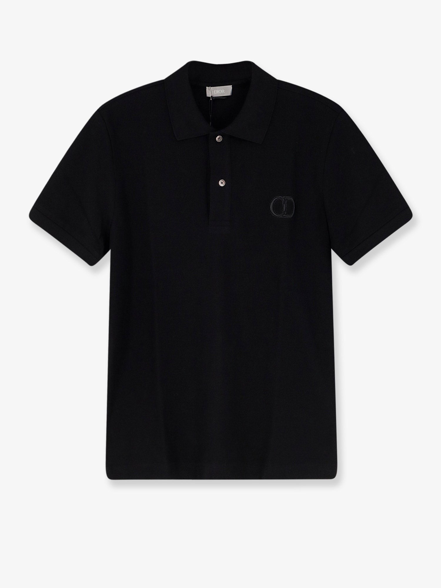 Dior Men's Cotton Piqué Polo Shirt Black Dior