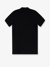 Dior Men's Cotton Piqué Polo Shirt Black Dior