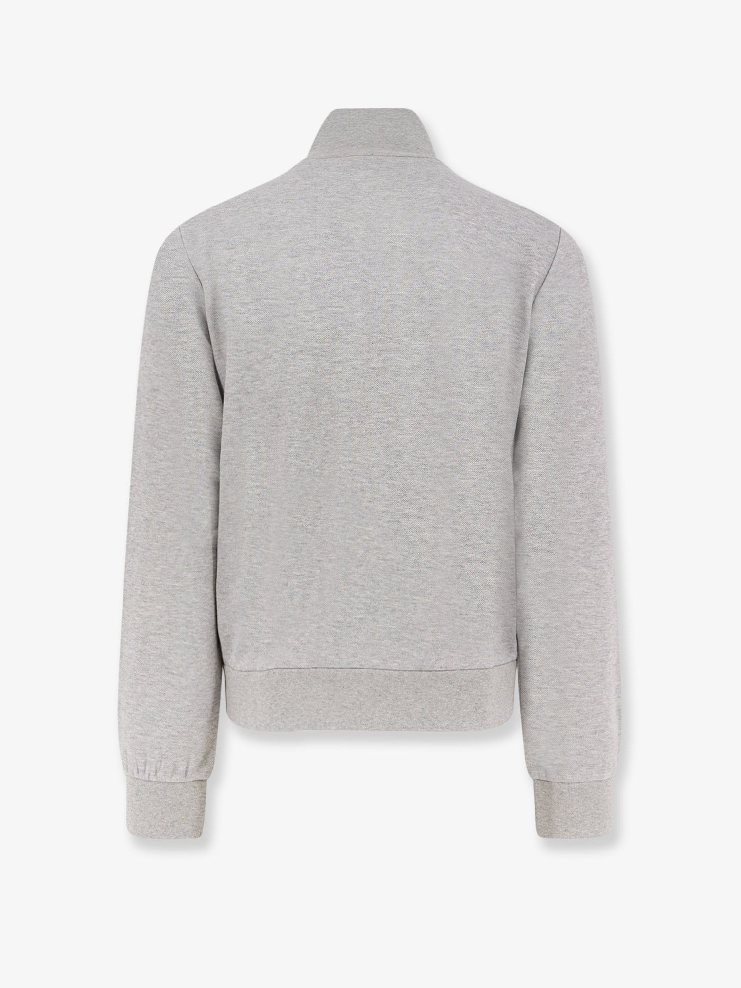 Gucci Men's Cotton Piquet Sweatshirt Grey