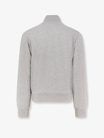 Gucci Men's Cotton Piquet Sweatshirt Grey