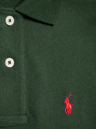Polo Ralph Lauren Men's Cotton Polo Shirt Green, view 3
