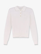 Brunello Cucinelli Women's Cotton Polo Shirt PLATINO
