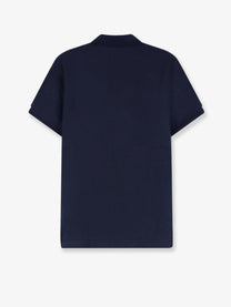 Burberry Men's Cotton Polo Shirt Blue