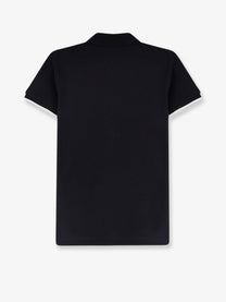 Moncler Women's Cotton Polo Shirt Black