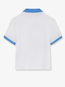 Versace Women's Cotton Polo Shirt White