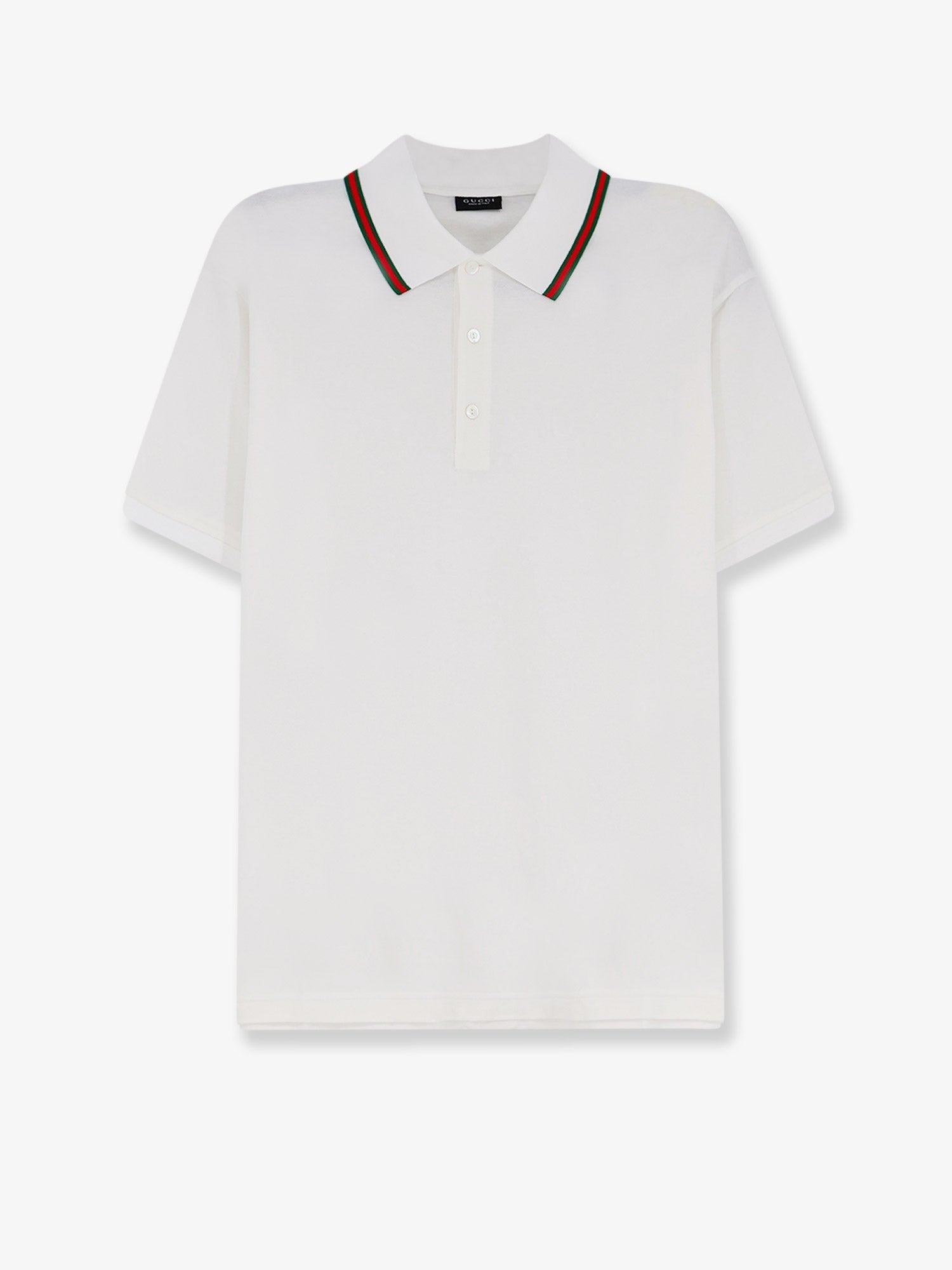 Gucci Men's Cotton Polo Shirt White