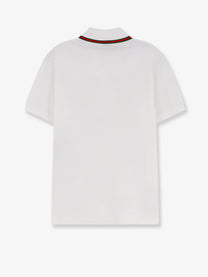 Gucci Men's Cotton Polo Shirt White
