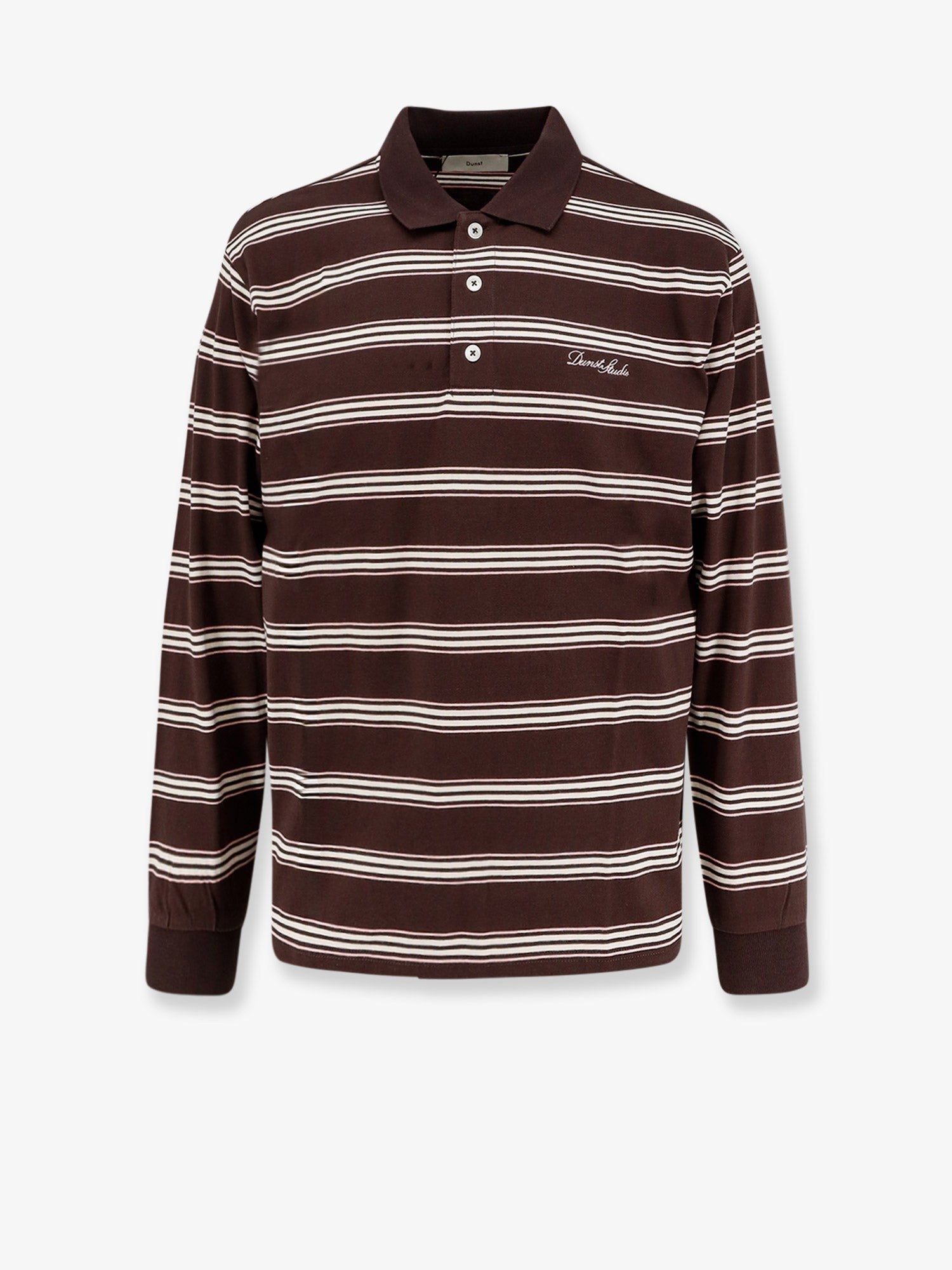 DUNST Unisex Cotton Polo Shirt Brown