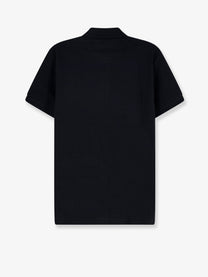 Burberry Men's Cotton Polo Shirt Black