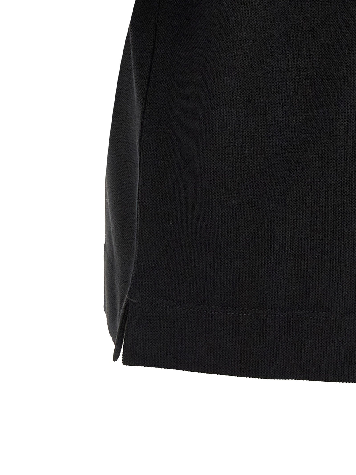 Zegna Cotton Polo Shirt Black