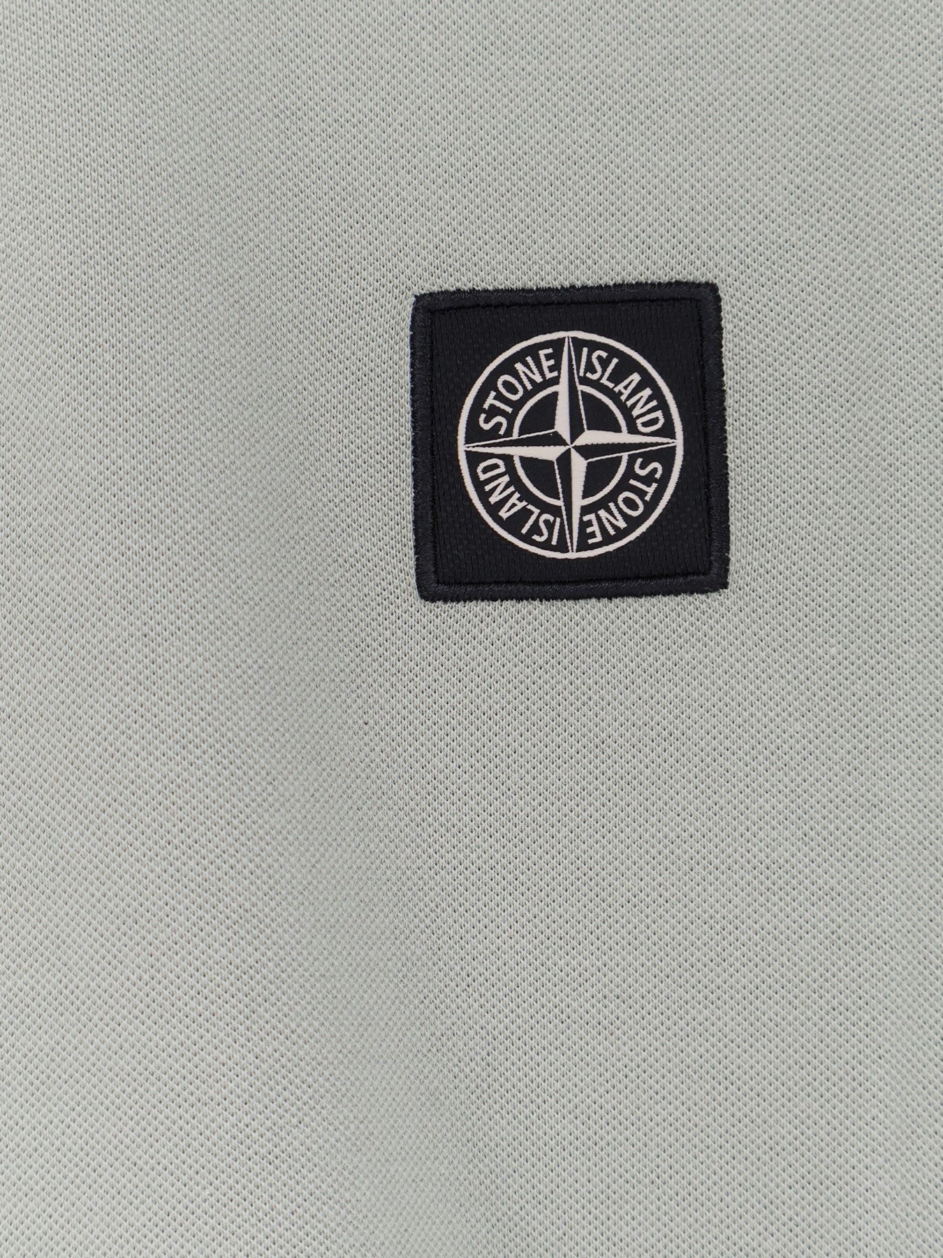 Stone Island Men's Cotton Polo Shirt Green