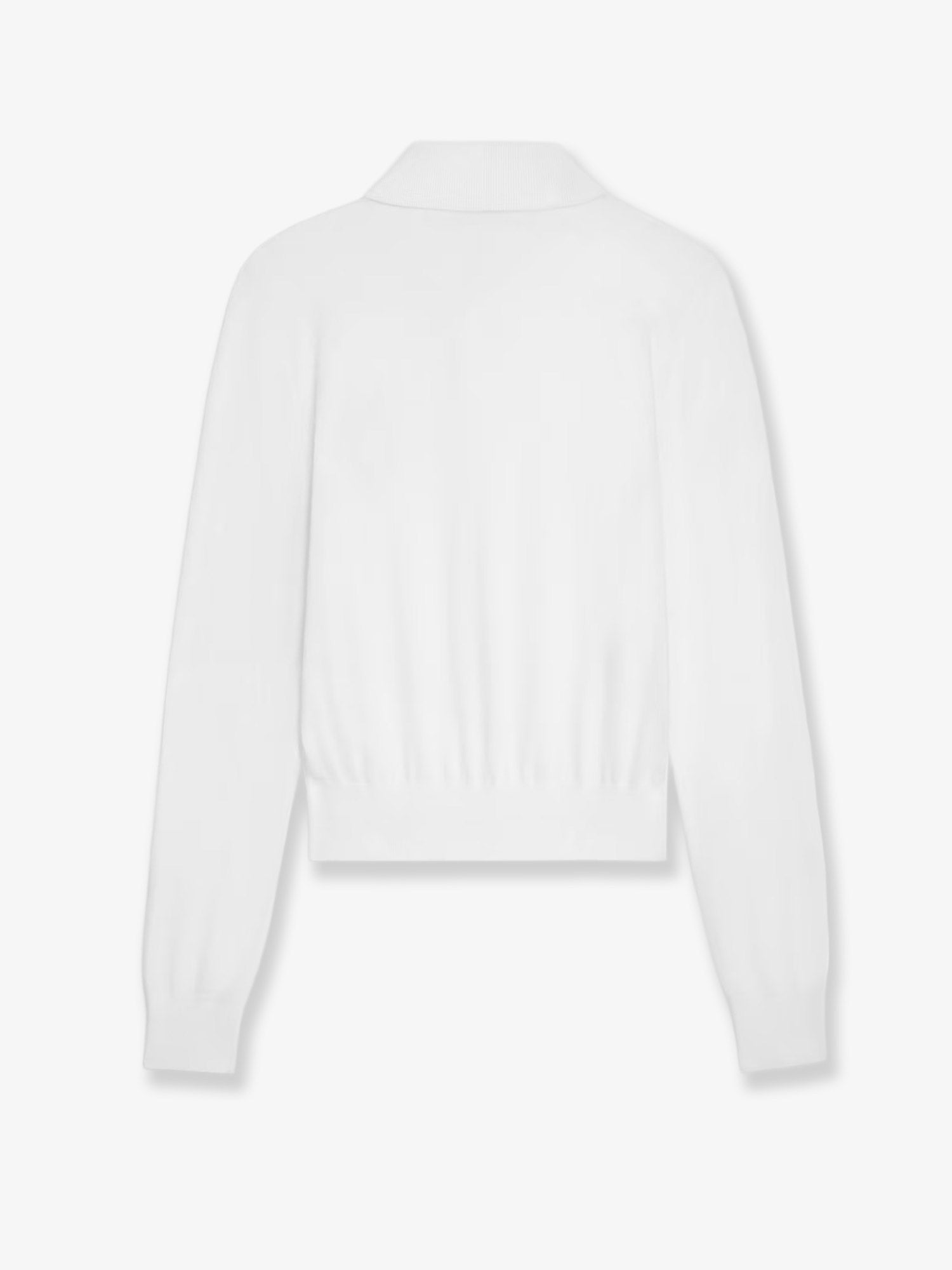 Celine Women's Cotton Polo Shirt White