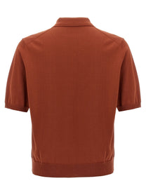 Zanone Cotton Polo Shirt Red
