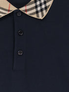 Burberry Men's Cotton Polo Shirt Blue, view 3