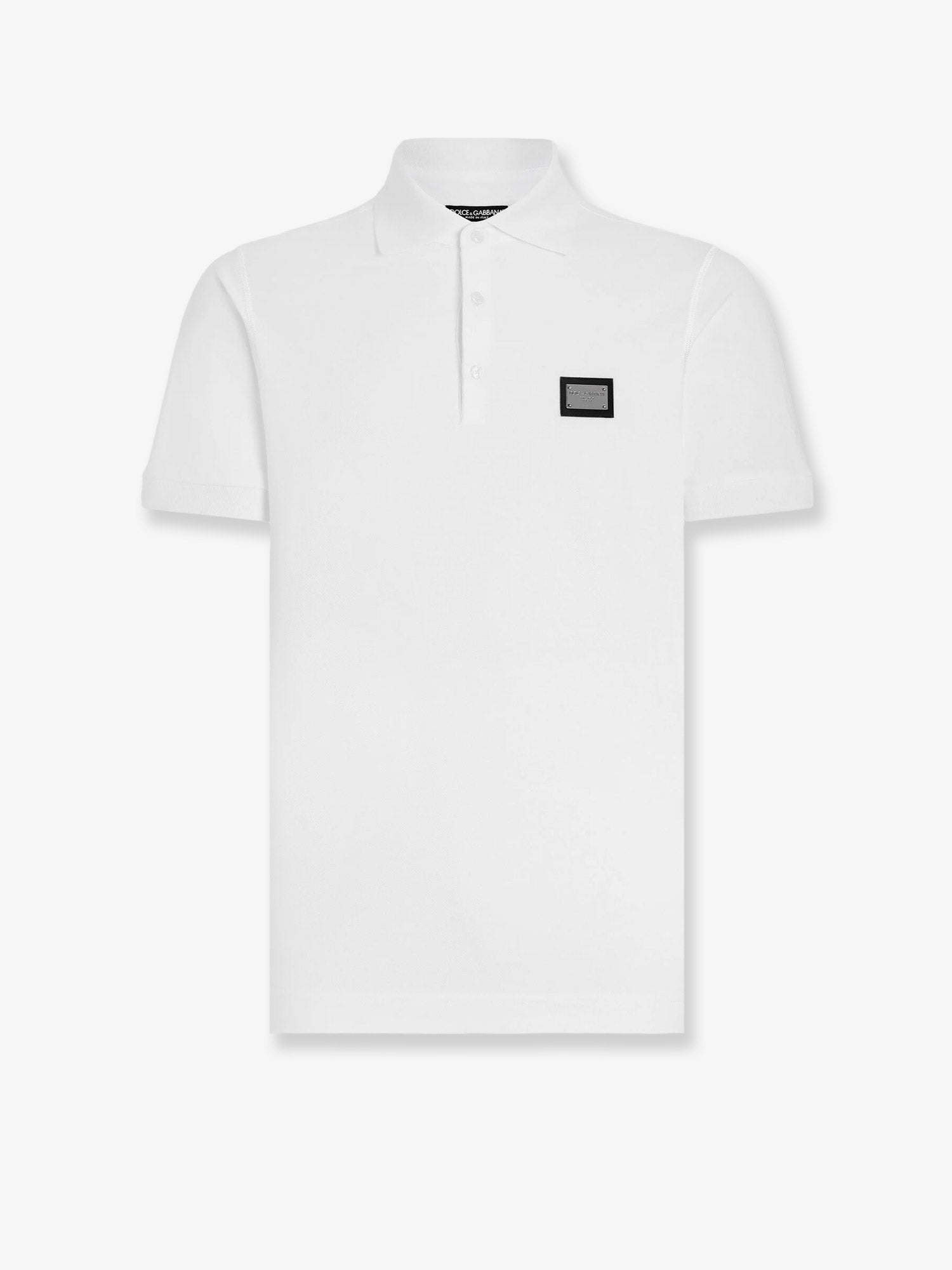 Dolce &amp; Gabbana Men's Cotton Polo Shirt White
