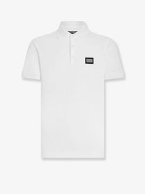 Dolce &amp; Gabbana Men's Cotton Polo Shirt White