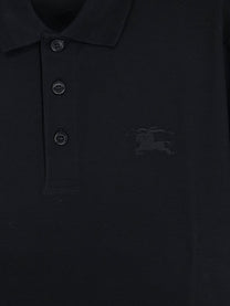 Burberry Men's Cotton Polo Shirt Black