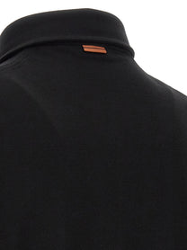 Zegna Cotton Polo Shirt Black