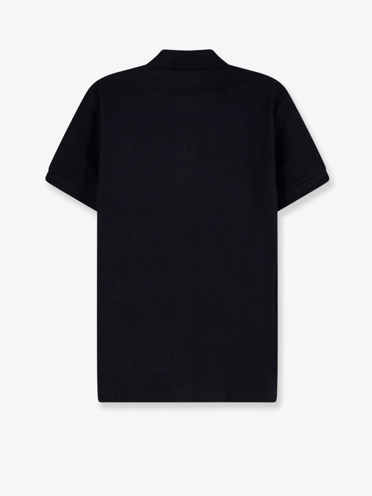 Burberry Men's Cotton Polo Shirt Black, view 2