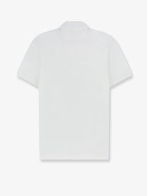Fendi Men's FF Selleria Polo Shirt White
