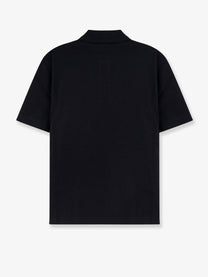 Moncler Men's Cotton Polo Shirt Black