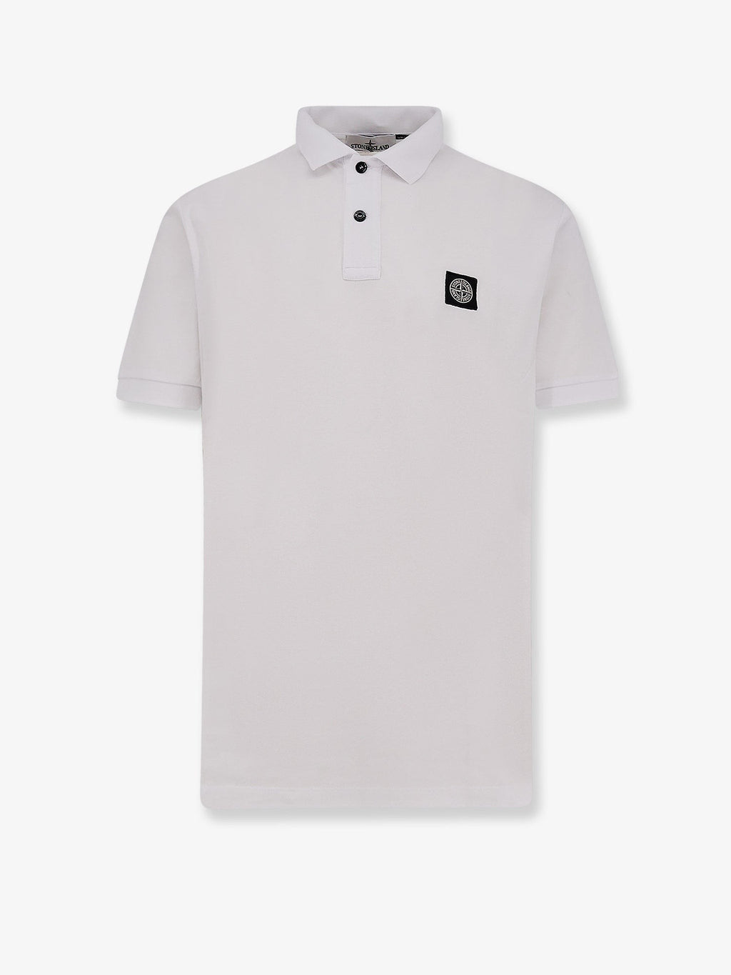 Stone Island Men's Cotton Polo Shirts White