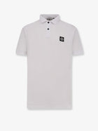 Stone Island Men's Cotton Polo Shirts White