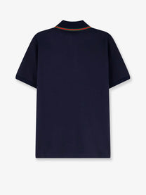 Gucci Men's Cotton Polo Blue