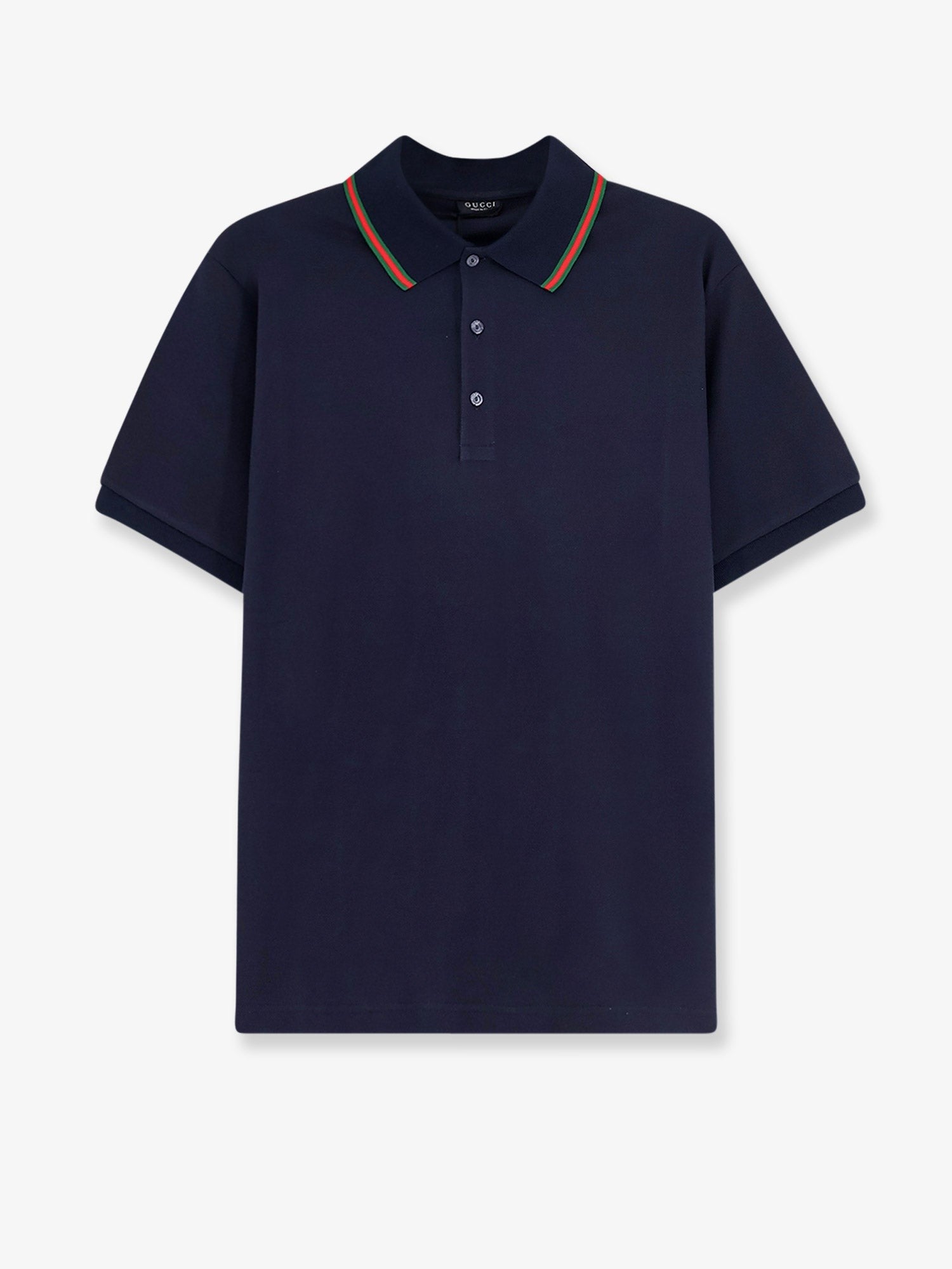 Gucci Men's Cotton Polo Blue